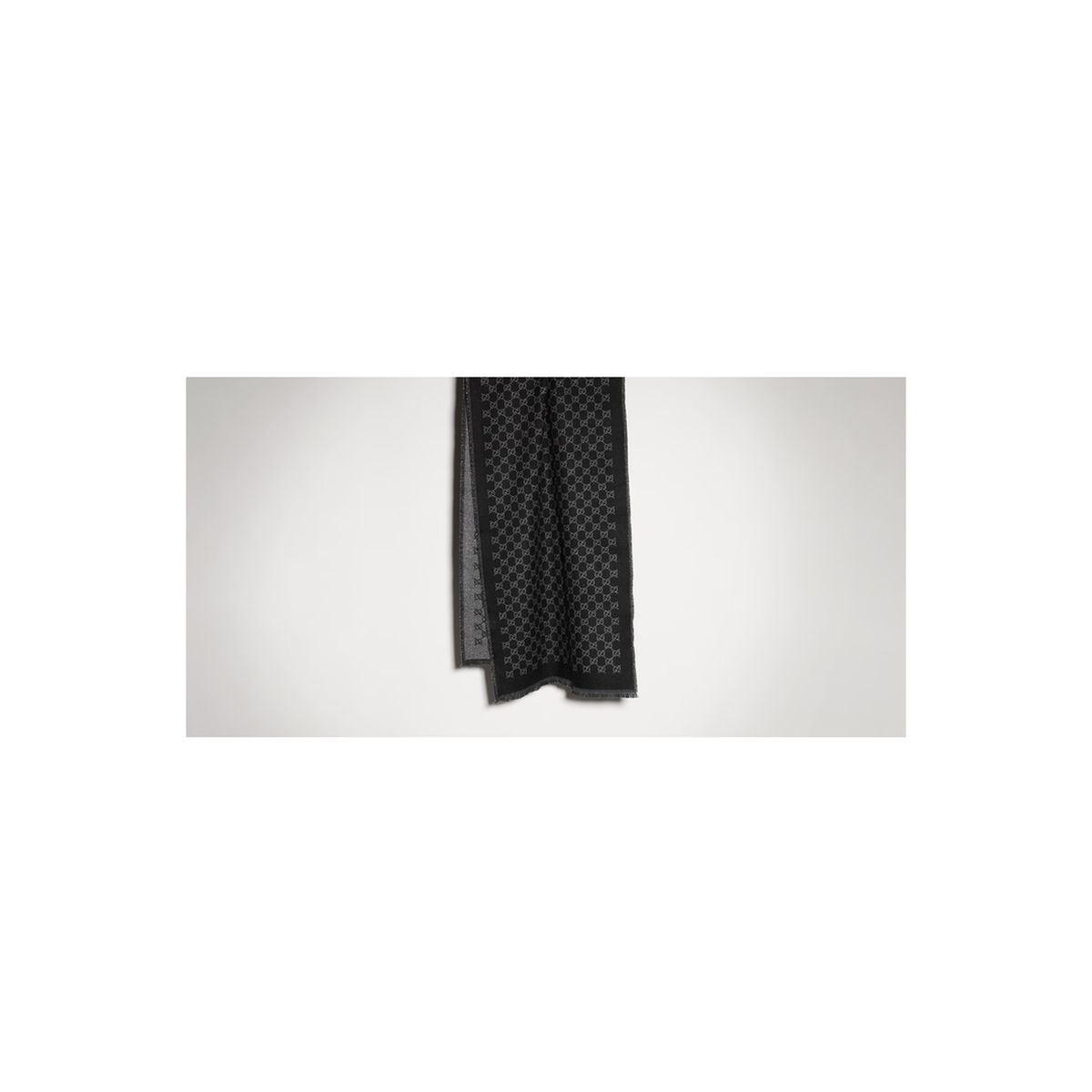 Miss Stenny Gg Monogram Wool Scarf