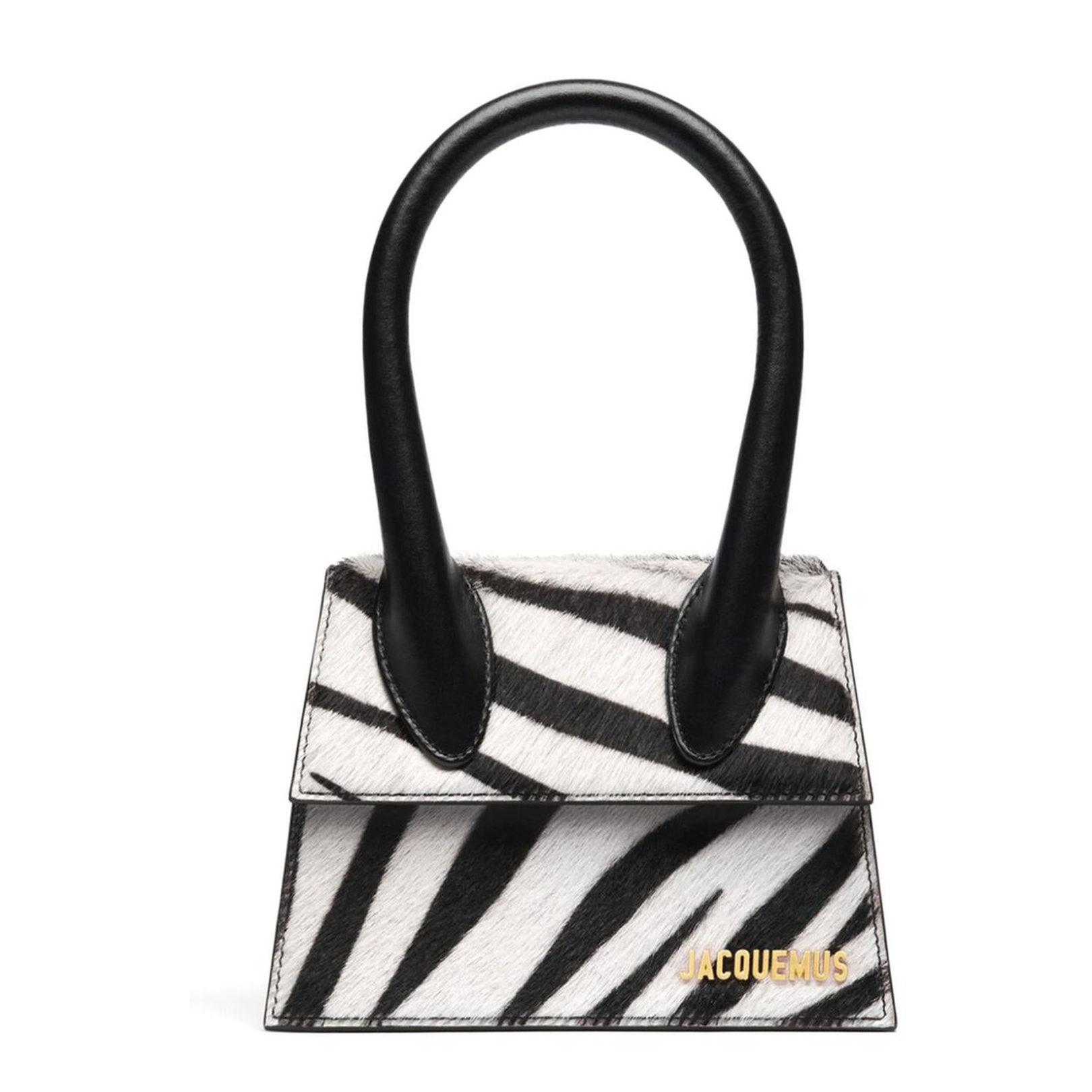 Elegant Zebra Print Handbag