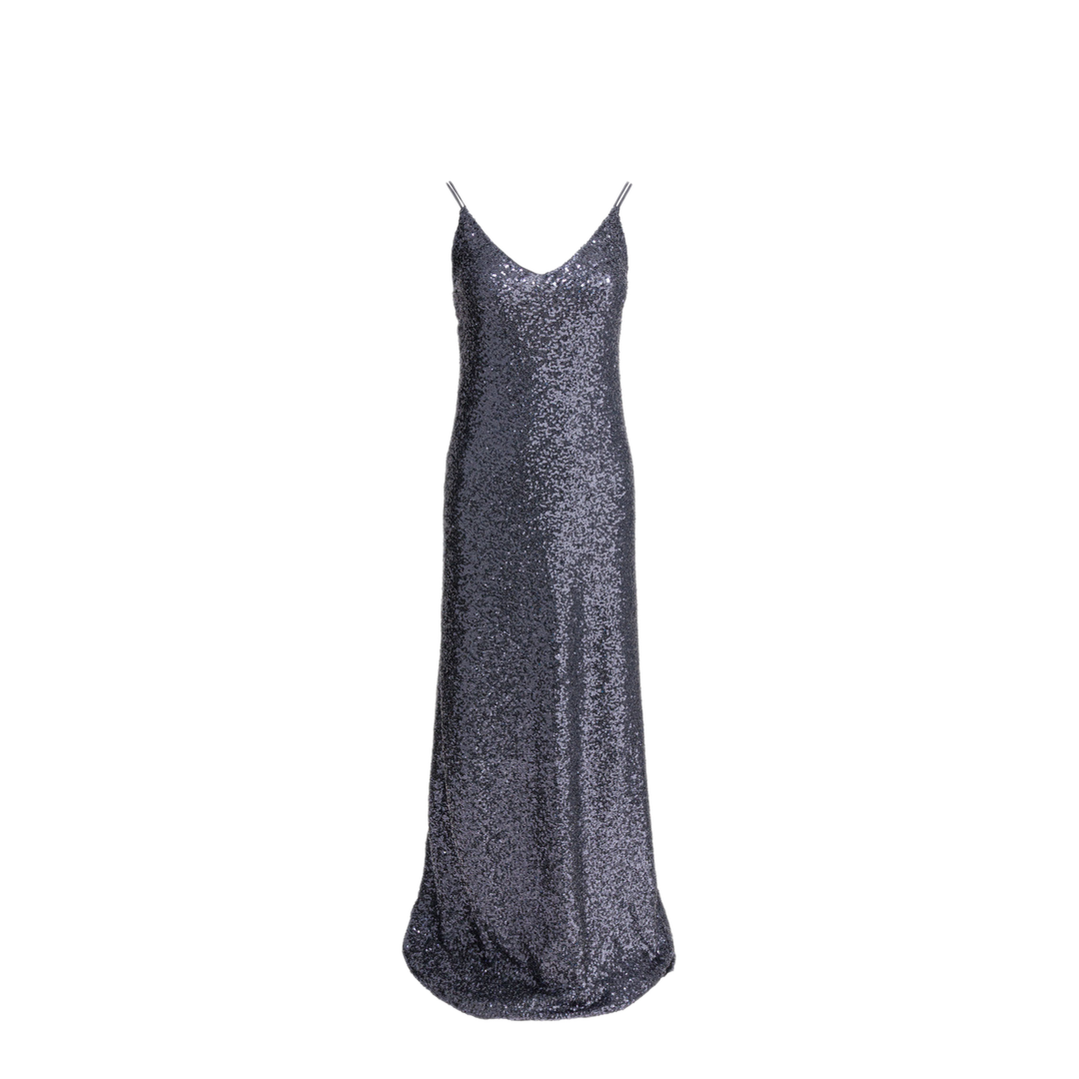 MAYFEYR - Semper - Long Sequined Dress - 42584404PIOMBO