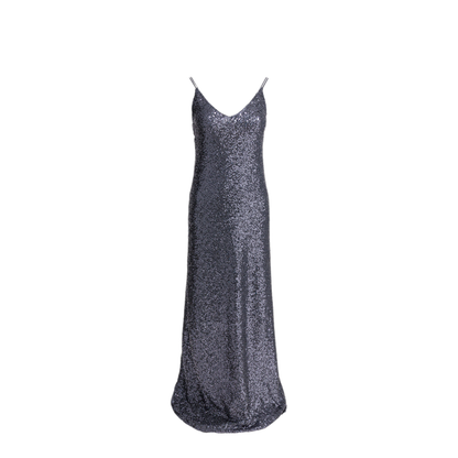 MAYFEYR - Semper - Long Sequined Dress - 42584404PIOMBO