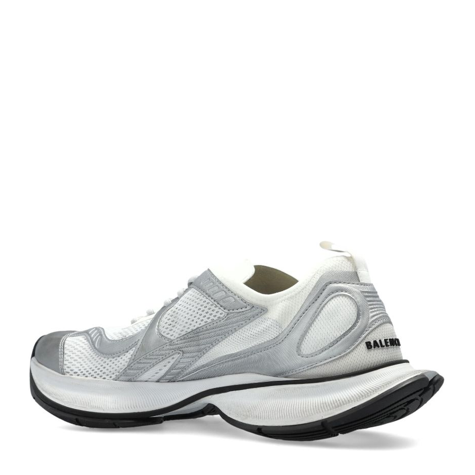 Circuit Sneaker Worn-Out White Silver