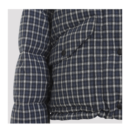 MAYFEYR - Miu Miu - Reversible Checked Down Jacket - ML1550SOOO6060