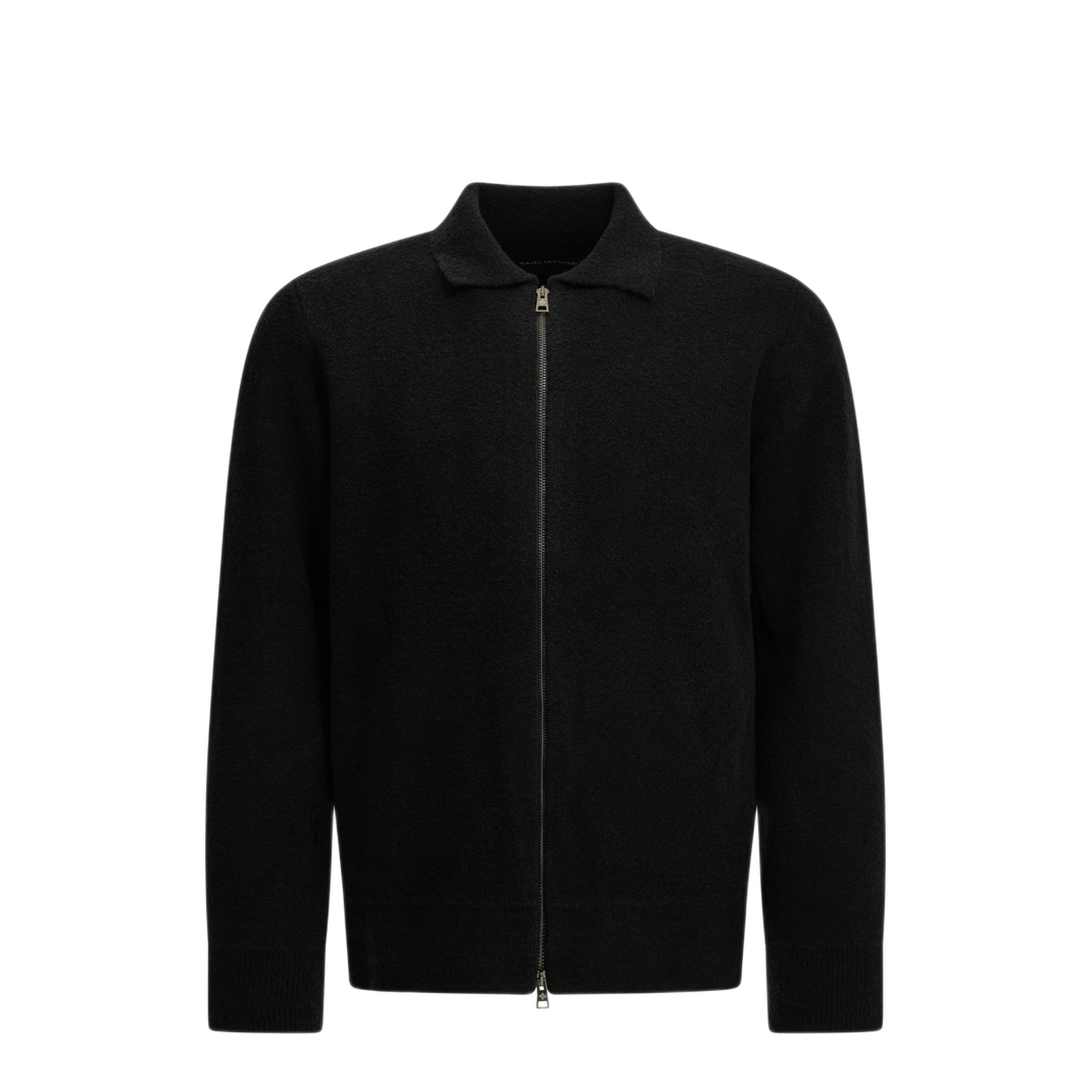MAYFEYR - Tagliatore - Wool Sweater With Zipper - KEIDAIPWI2614NERO