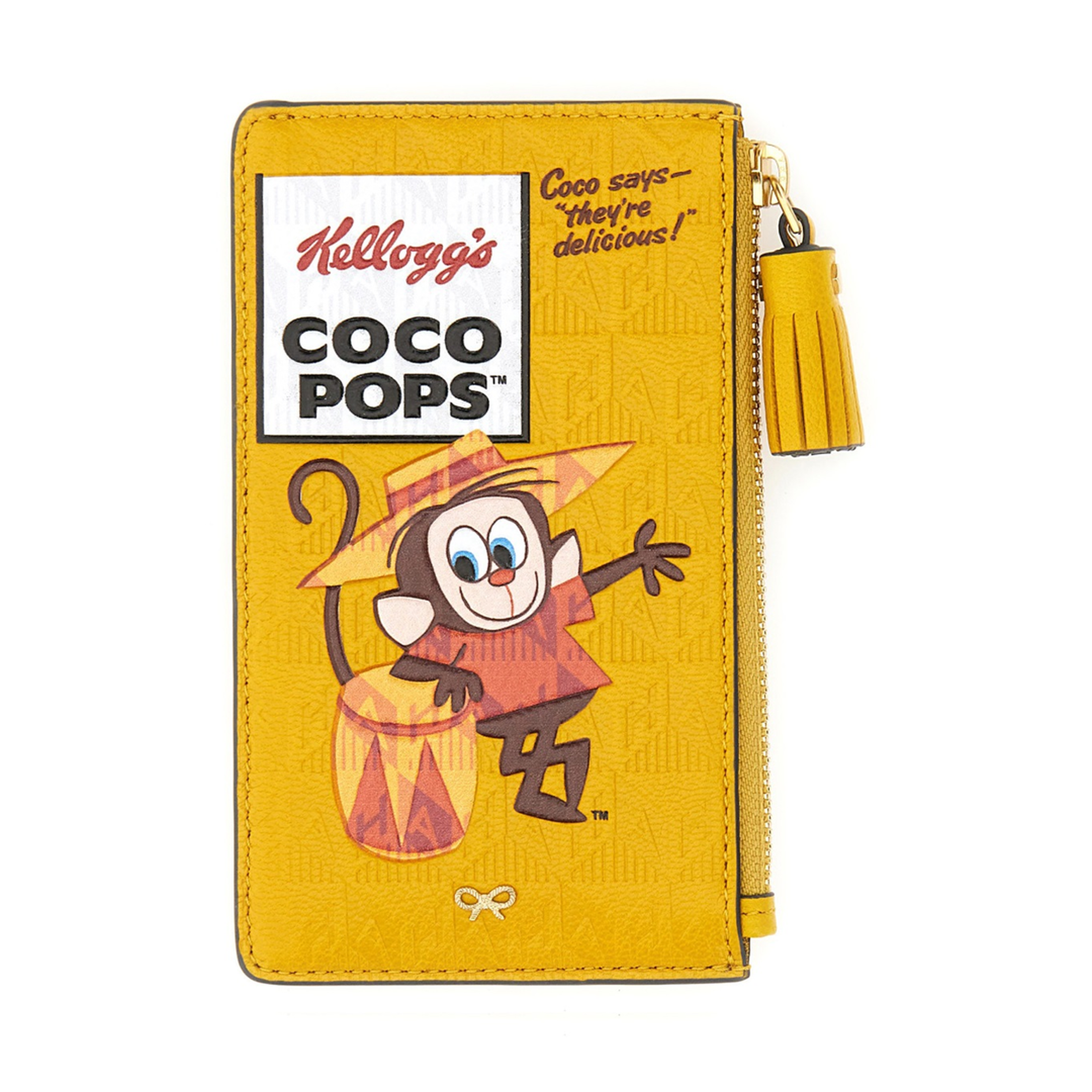 MAYFEYR - Anya Hindmarch - Coco Pops Card Holder - 201957MUSTARD