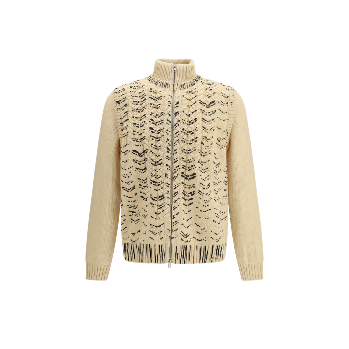 MAYFEYR -  - Virgin Wool Zip Cardigan - S67HP0044M13328107