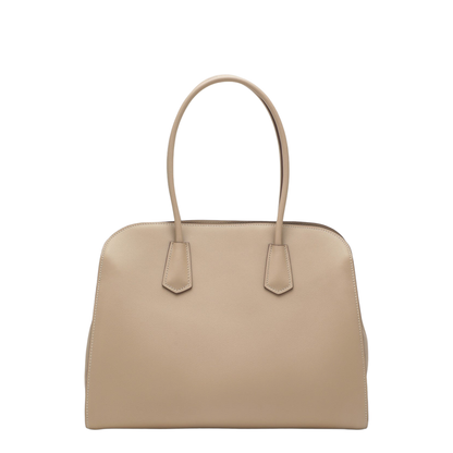Large Calfskin Tote - Sand/Beige