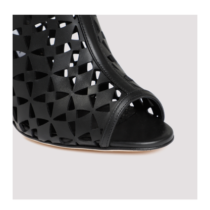 MAYFEYR - MANOLO BLAHNIK - Tingah 105 Yoth Calf Leather Sandals - 22313060001