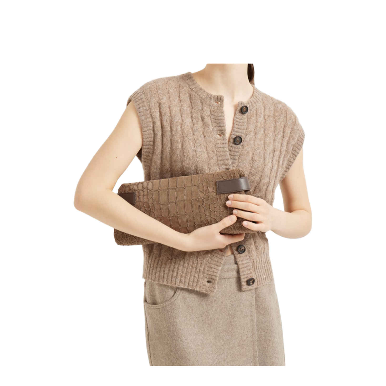 Essence Clutch In Brown