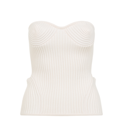 MAYFEYR - Jean Paul Gaultier - Merino Wool Ribbed Stretch Corset - 2503WPO010K0010101