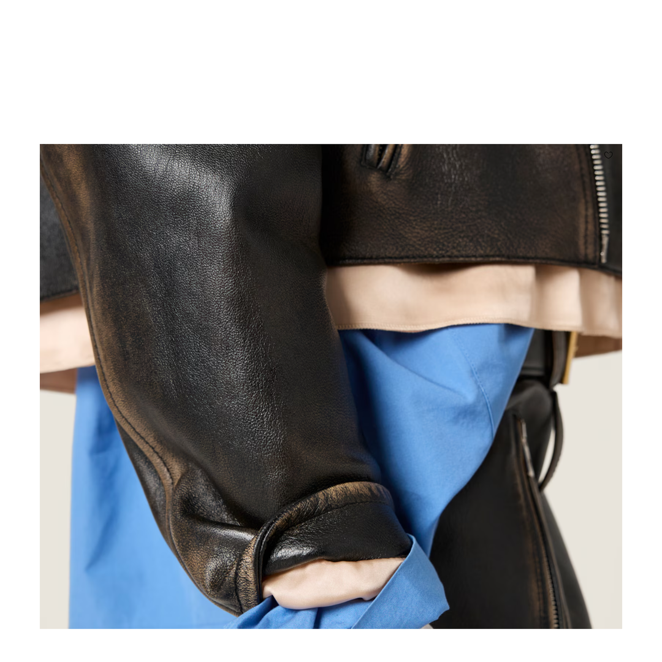 MAYFEYR - Miu Miu - Leather Jacket - MPV916SOOO1134F008A
