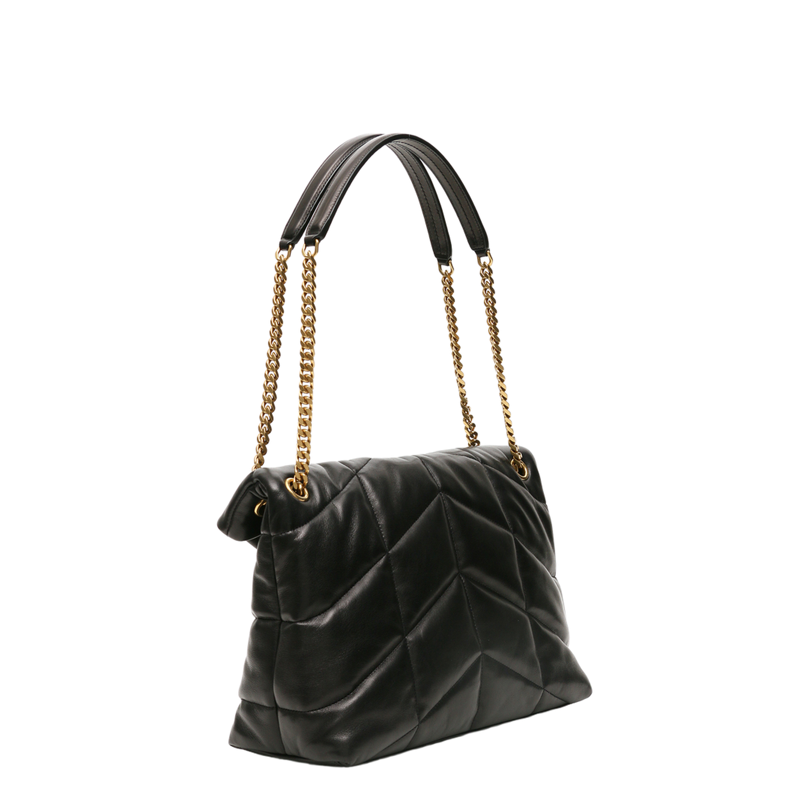 Puffer Medium Nappa leather Shoulder Bags - Black