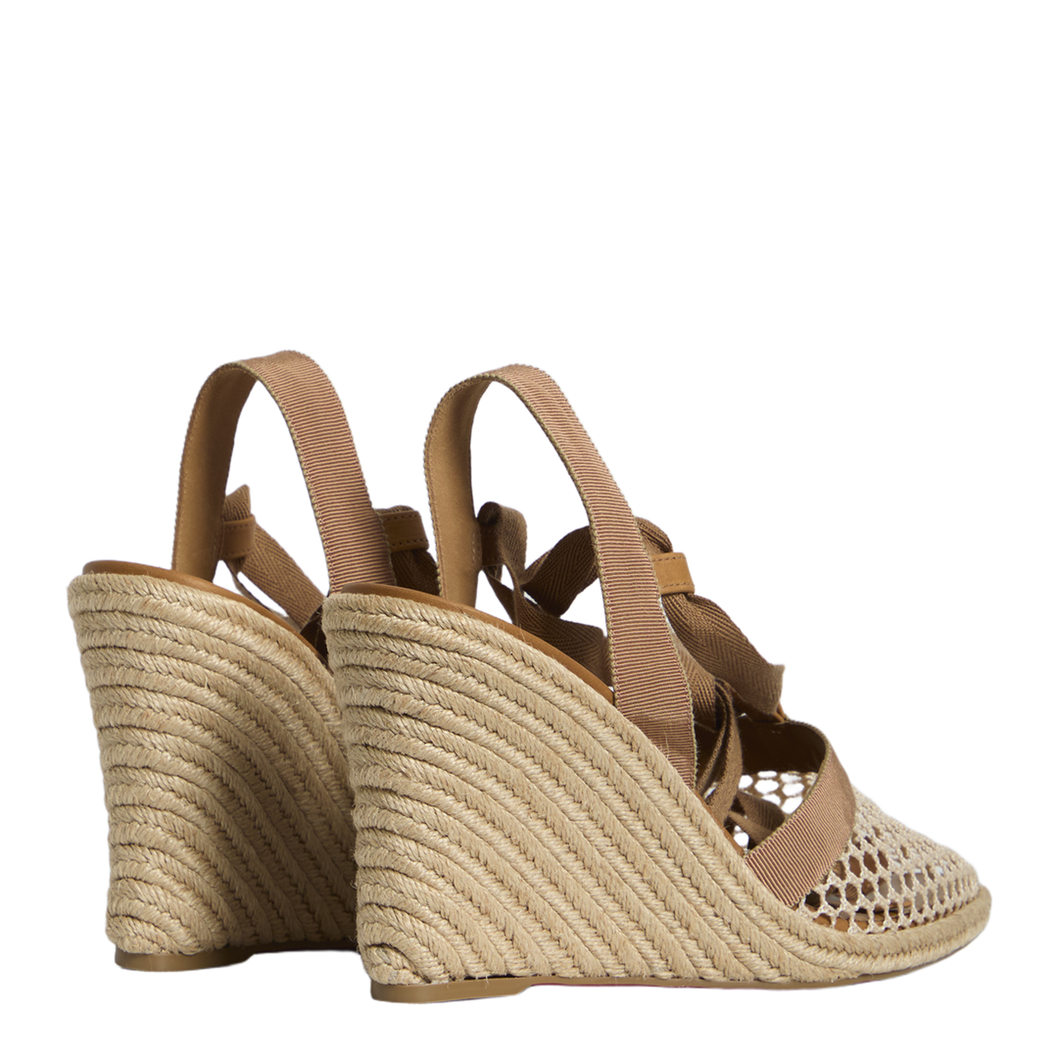 MAYFEYR - Christian Louboutin - Toleda Espadrille Sandals - 12605667251BROWN