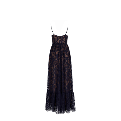 MAYFEYR - MICHAEL BY MICHAEL KORS - Long Lace Dress - MS683HQKQ9409MIDNIGHTBLUE