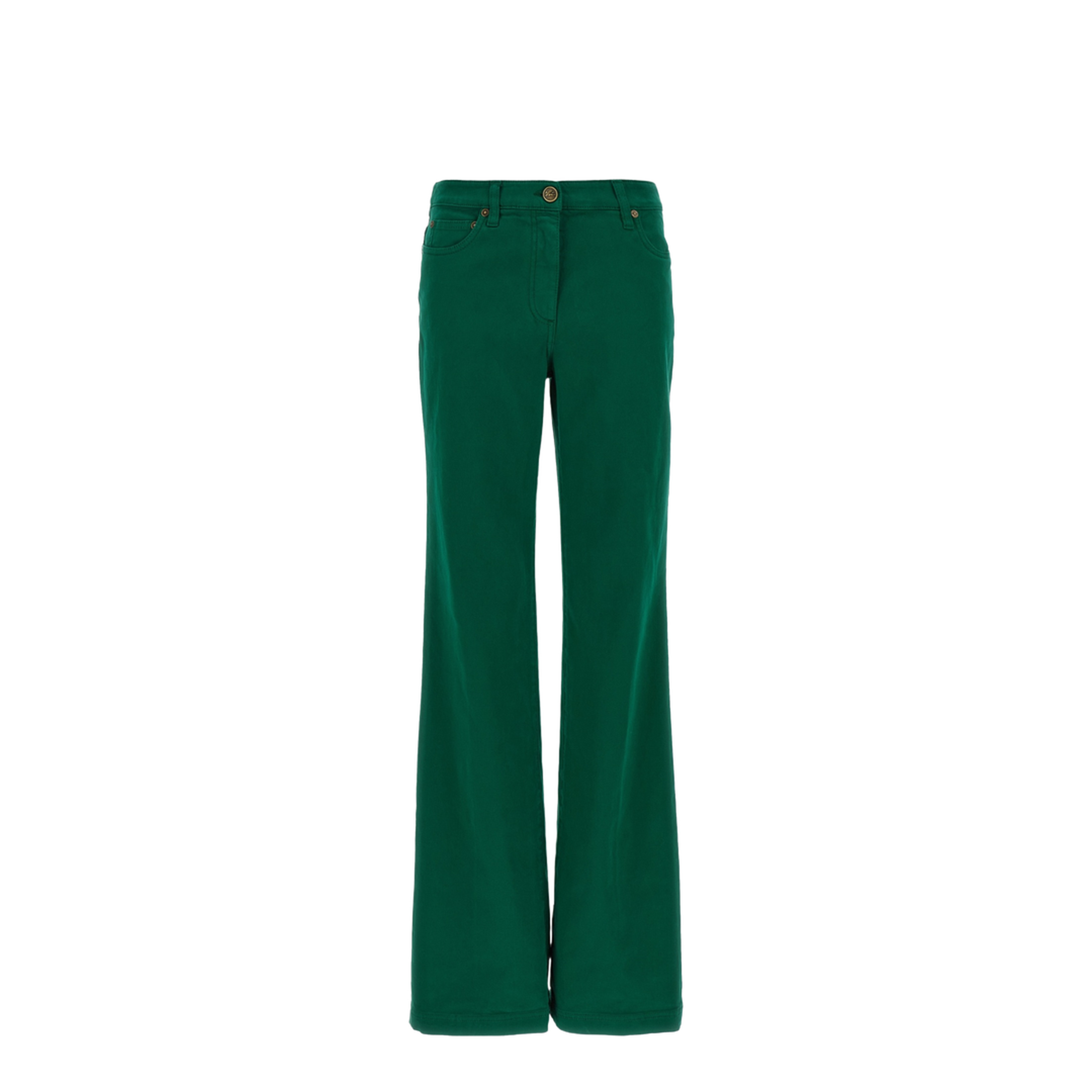 Cotton Trousers Green