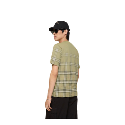 MAYFEYR - Burberry - Gradient Check Cotton T Shirt - 8119023C4053