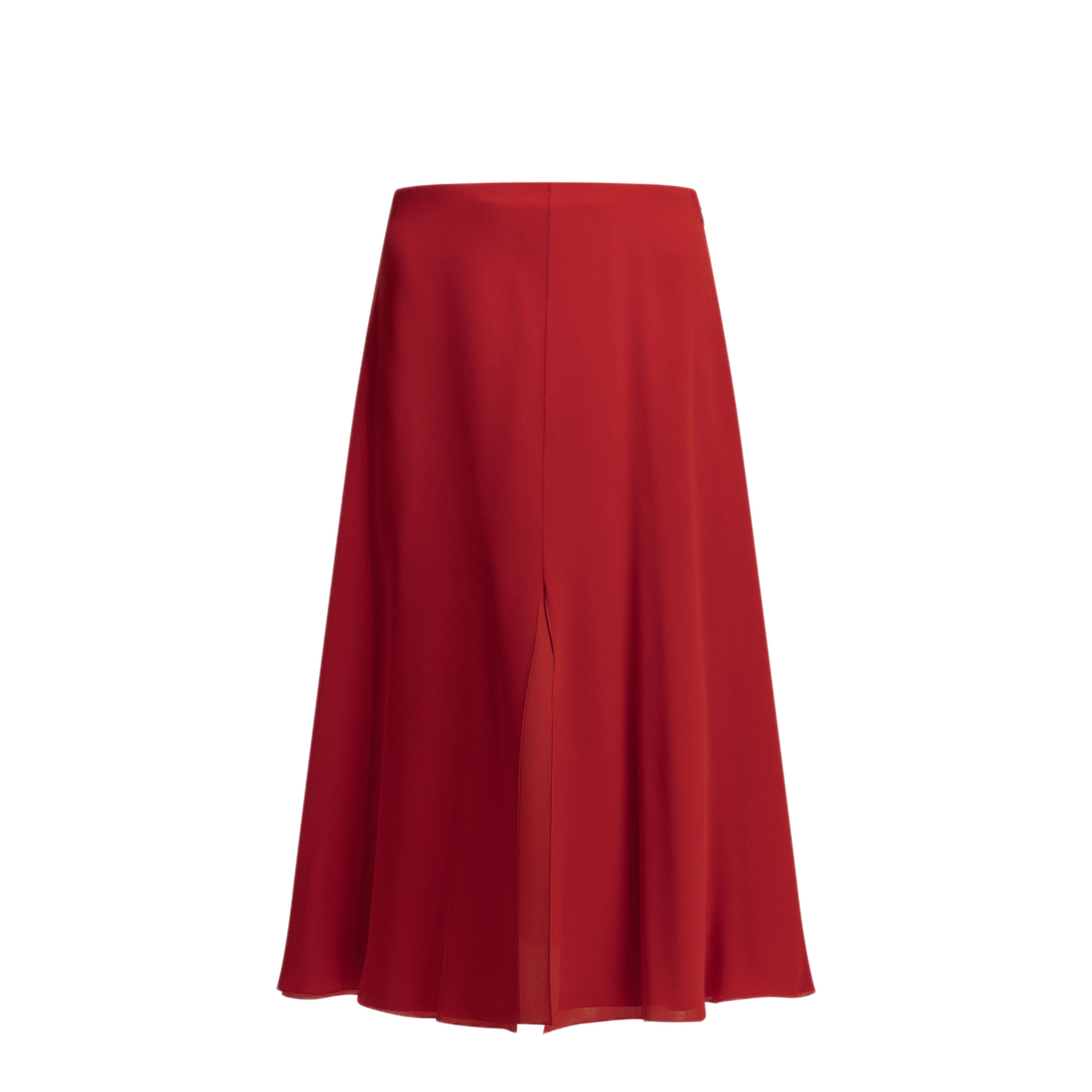 MAYFEYR - Valentino - Flared Midi Skirt In Silk - 9B3RAF681MHR9M