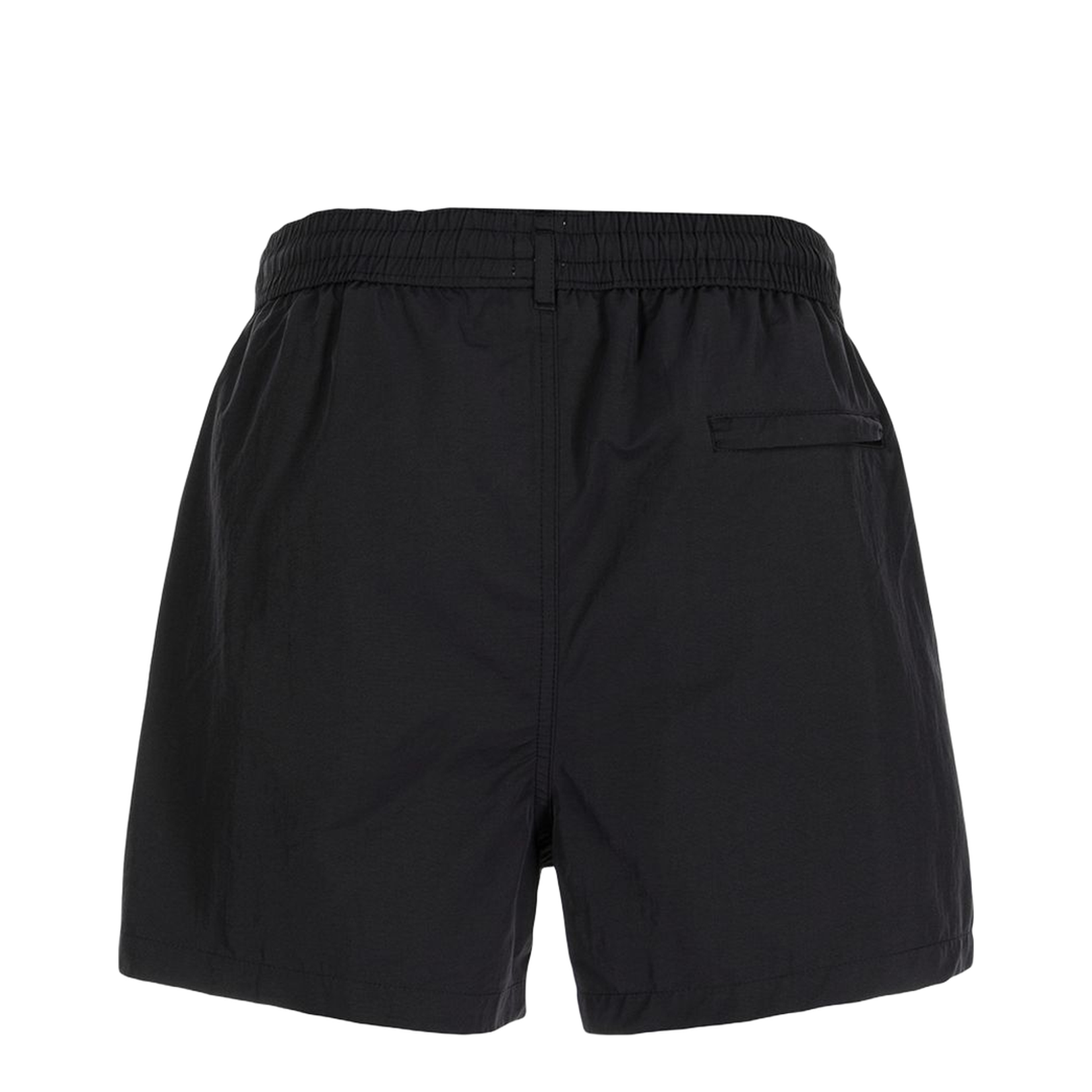Navy Blue Recycled Polyamide Side Stripe Detailing Drawstring Waist Straight Leg