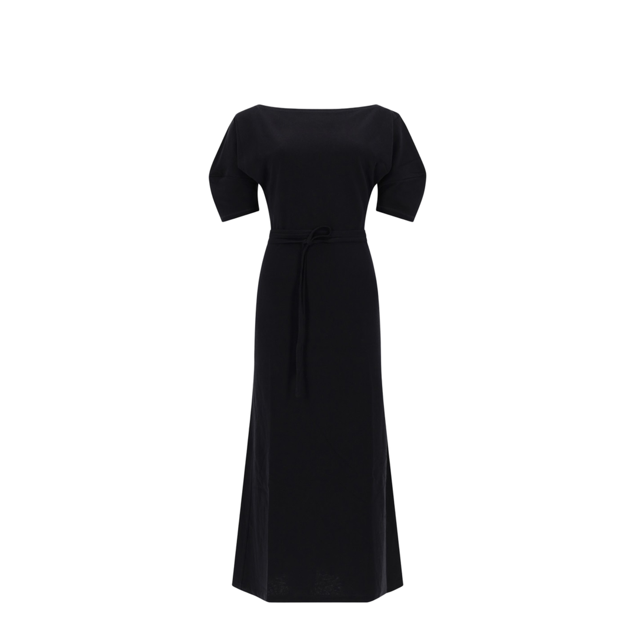 Cotton And Linen Midi Dress
