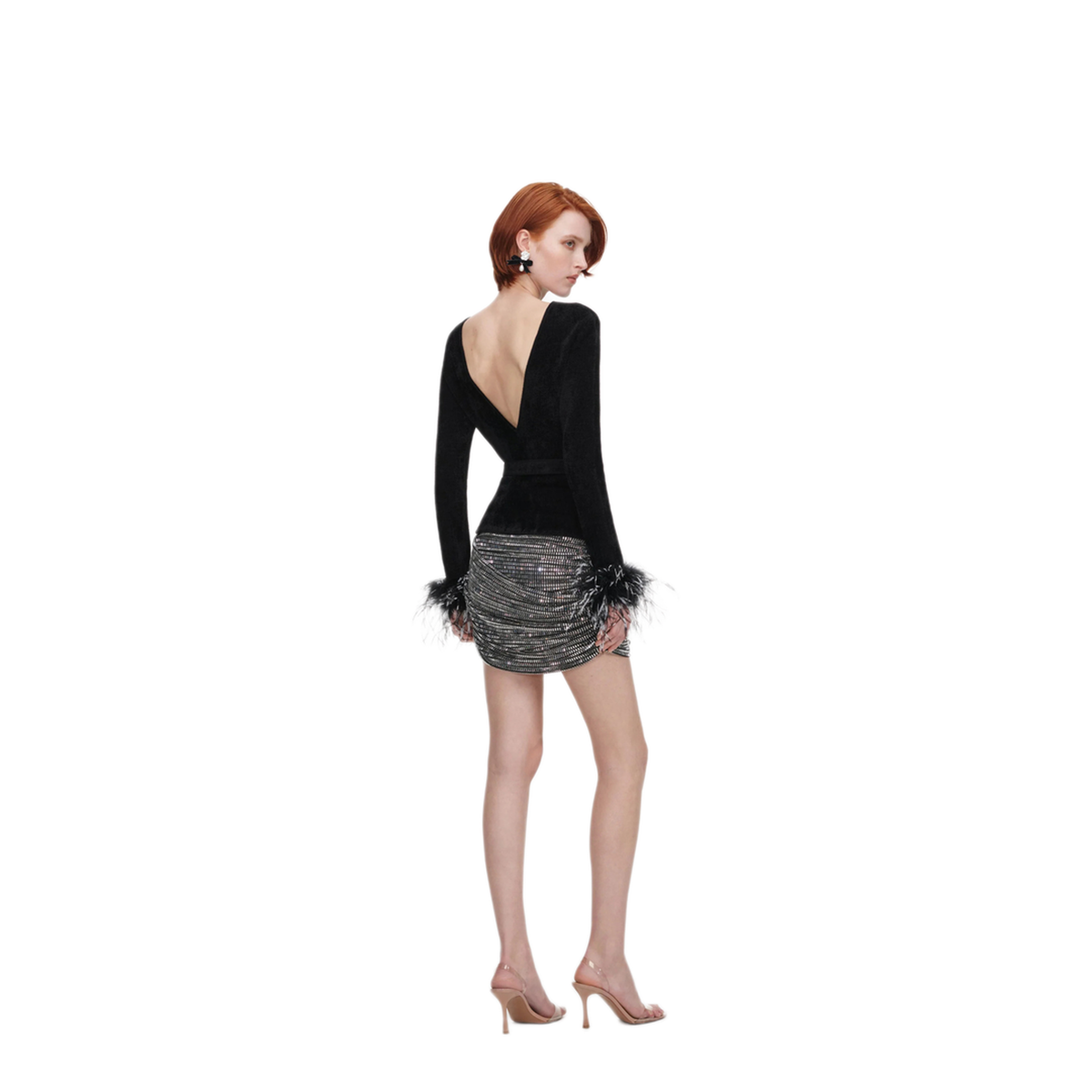 MAYFEYR - Self Portrait - Black Polyester And Cotton Shirt - SC26011TBBLACK