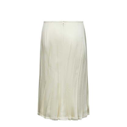Skirt with topstitching