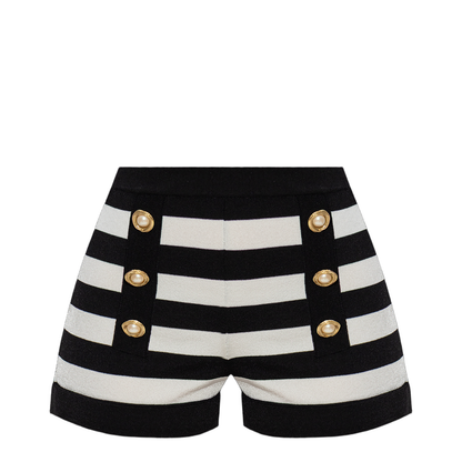 Shorts In Black Viscose