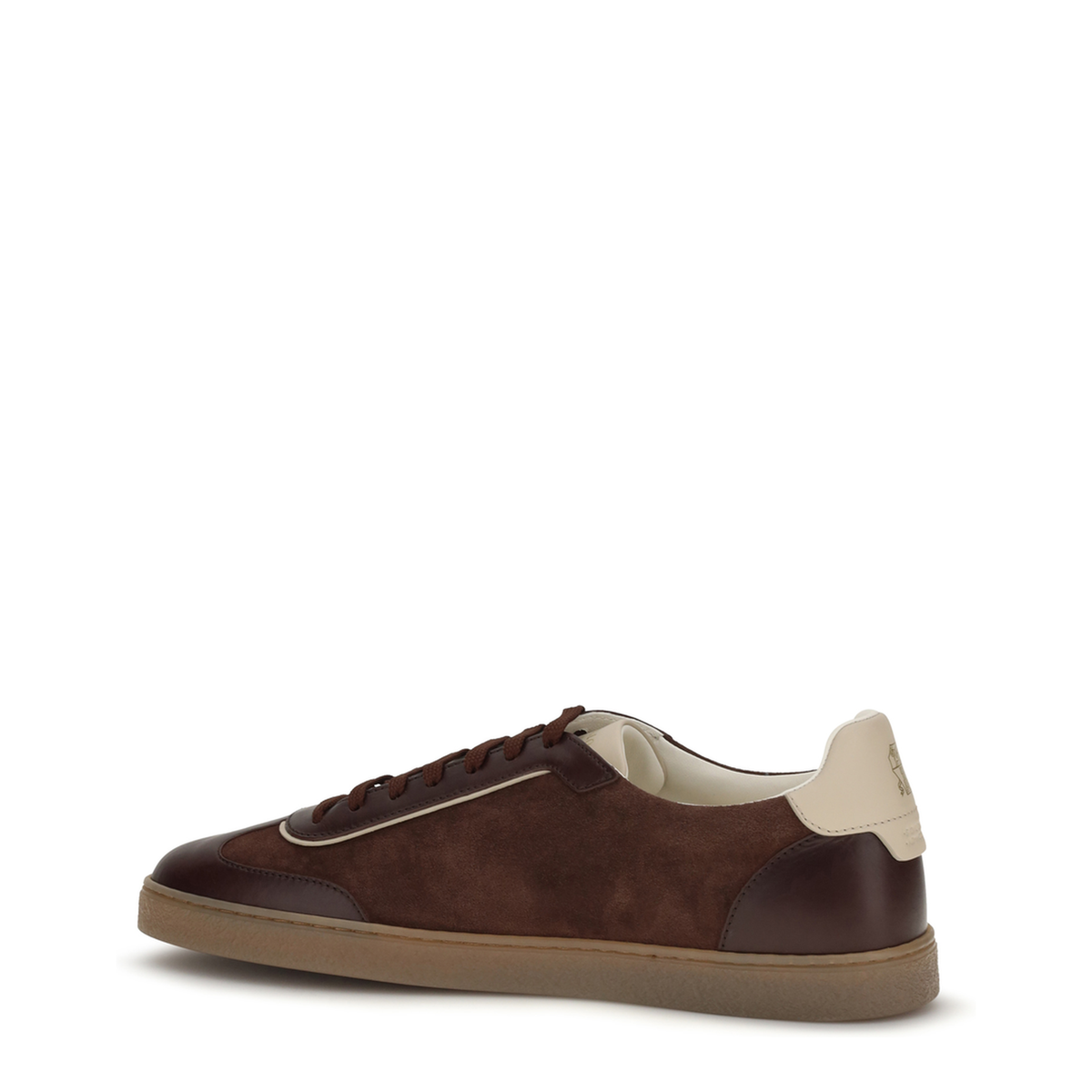 MAYFEYR - Brunello Cucinelli - Leather Sneakers With Suede Details - MZULDGJ336CTT60