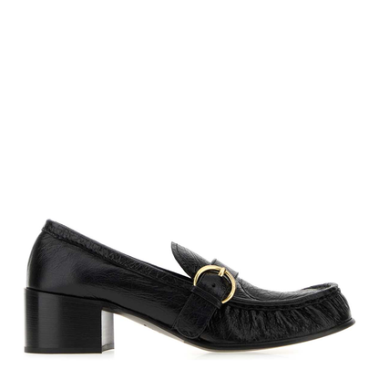 MAYFEYR - Miu Miu - Black Leather Loafers - 5D740EF0455TZF0002