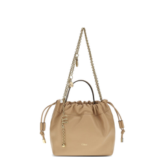Icons Medium Lamb Leather Crossbody - Beige