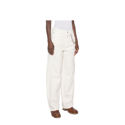 MAYFEYR - Ermanno Firenze - Trousers White - D49EP062EJ0MF333