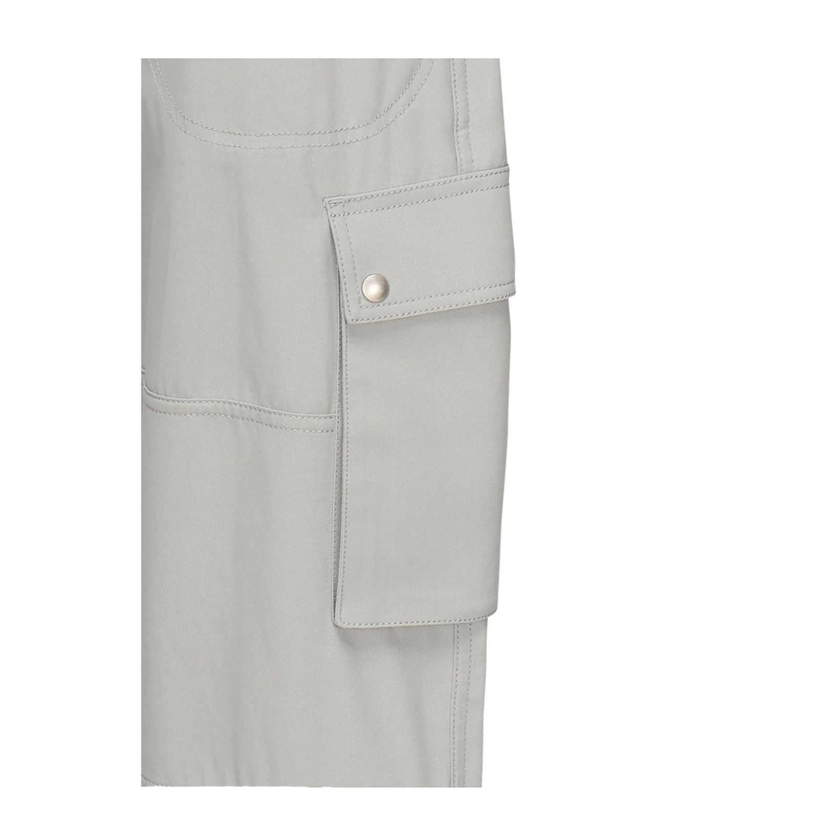 Cargo Trousers in Cotton Grey