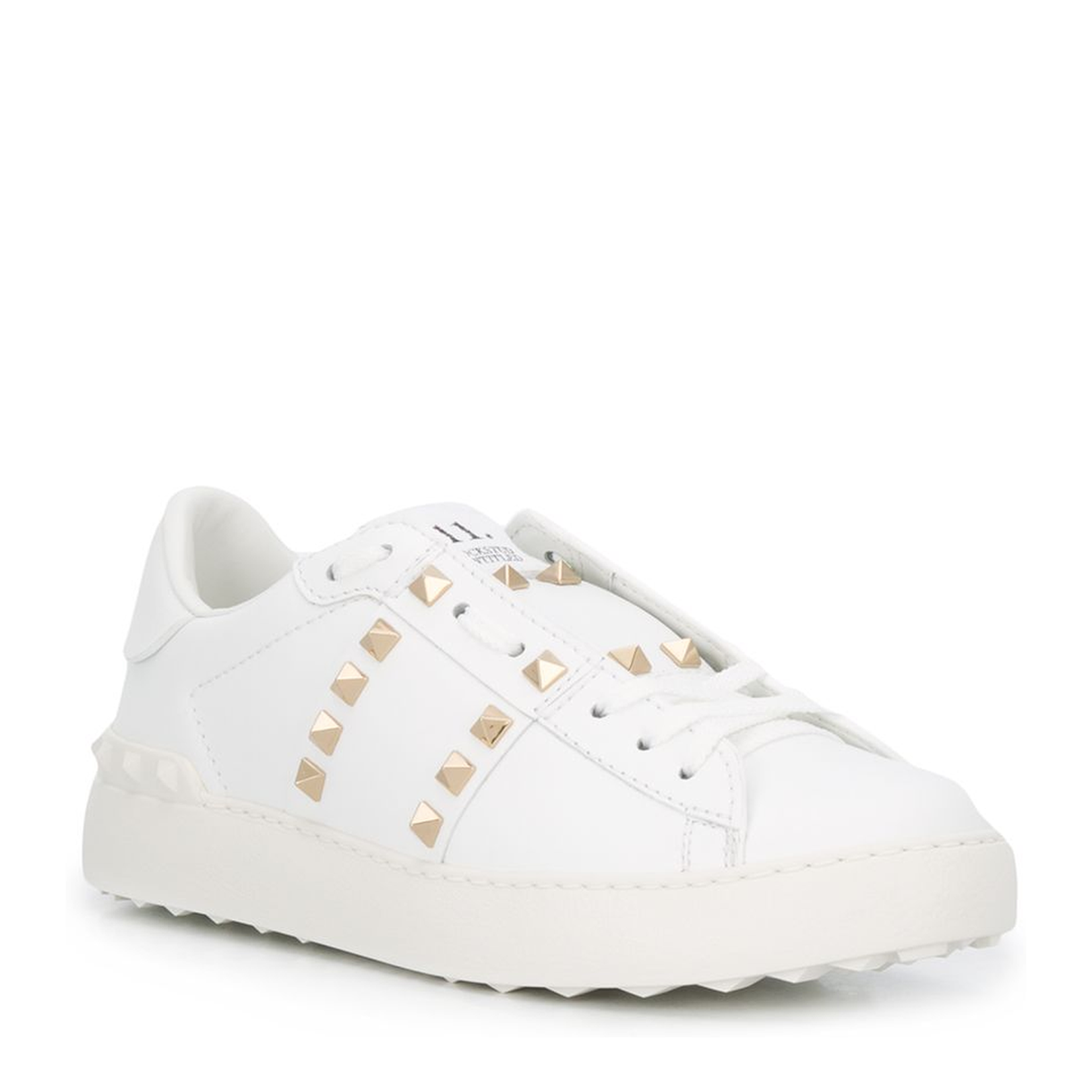 Untitled Open Sneaker in White