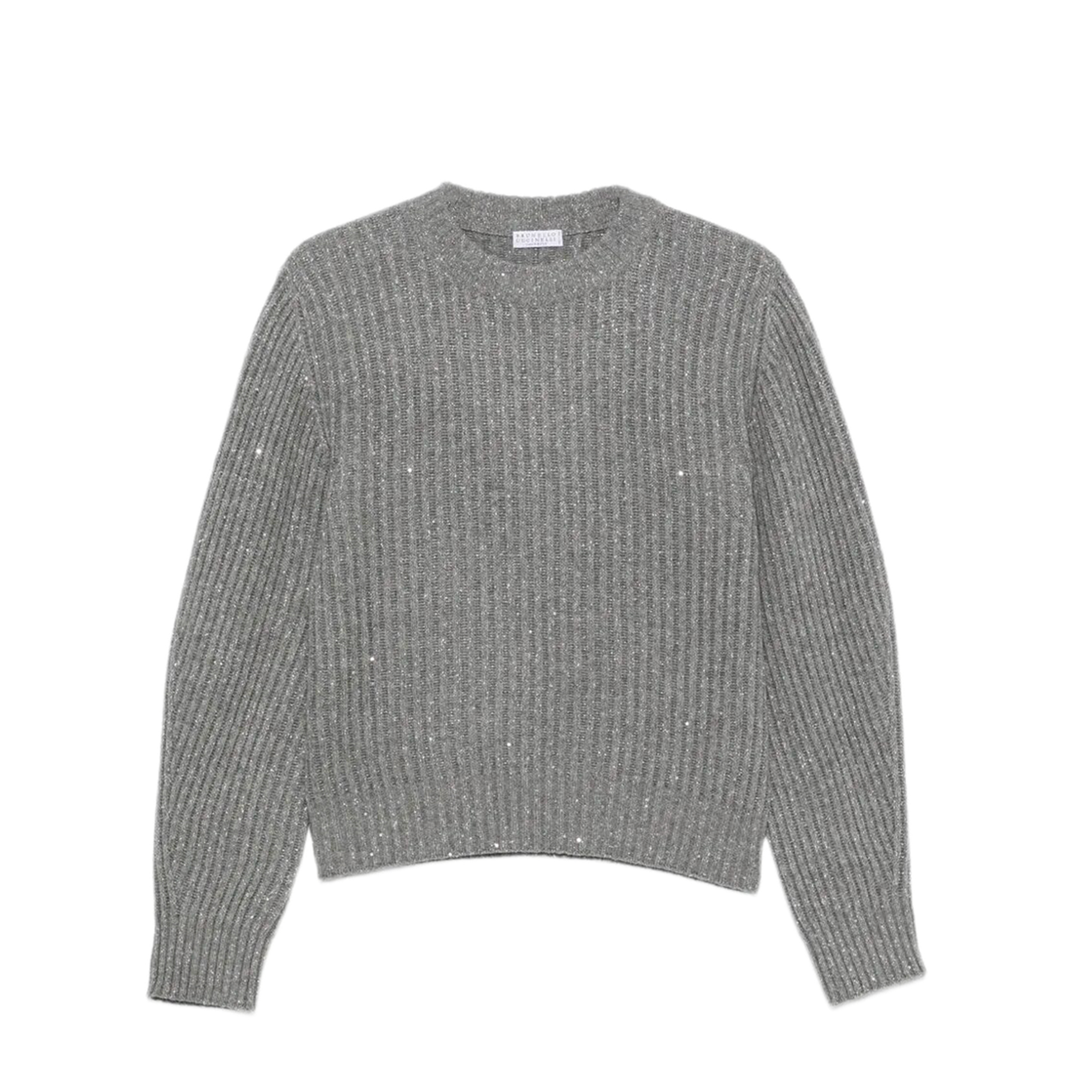 MAYFEYR - Brunello Cucinelli - Sparkling & Dazzling Cashmere And Wool Ribbed Sweater - MBM753500
