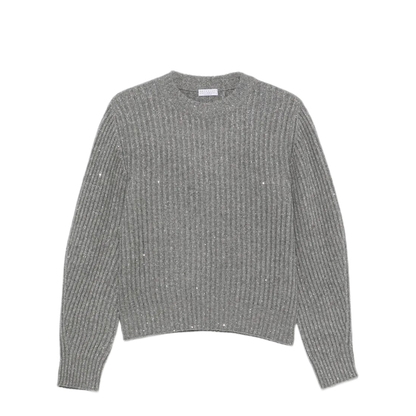 MAYFEYR - Brunello Cucinelli - Sparkling & Dazzling Cashmere And Wool Ribbed Sweater - MBM753500