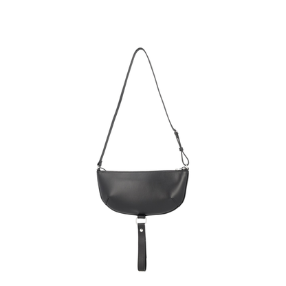 Holy Eclipse Medium Calf Leather Shoulder Bag - Black
