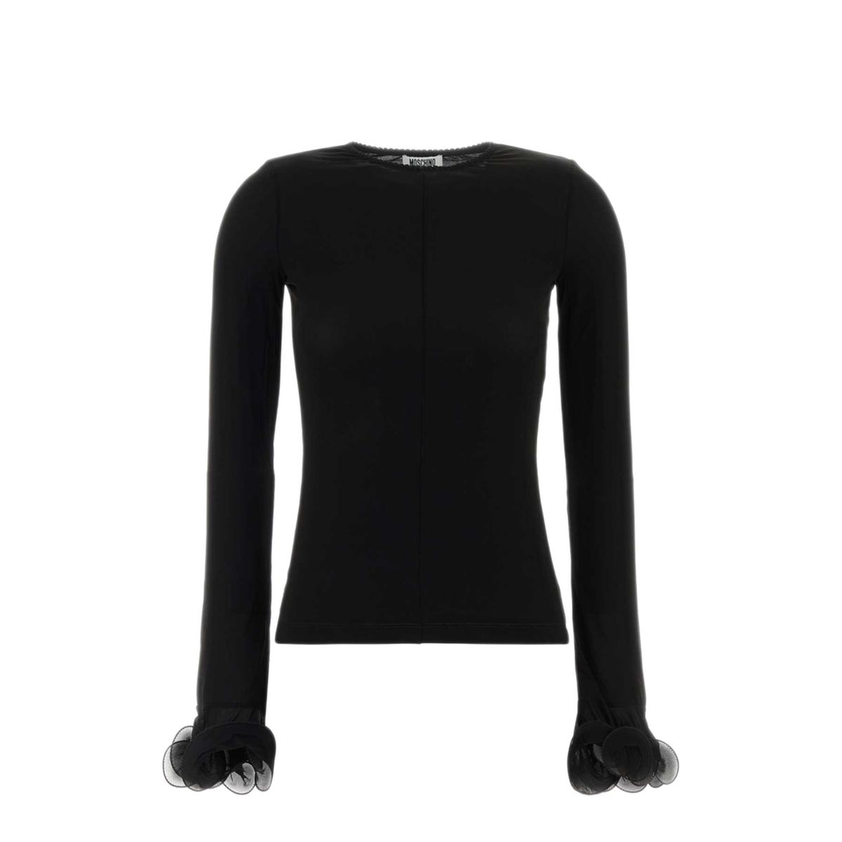 MAYFEYR - Moschino - Black Jersey Top - A12035535555