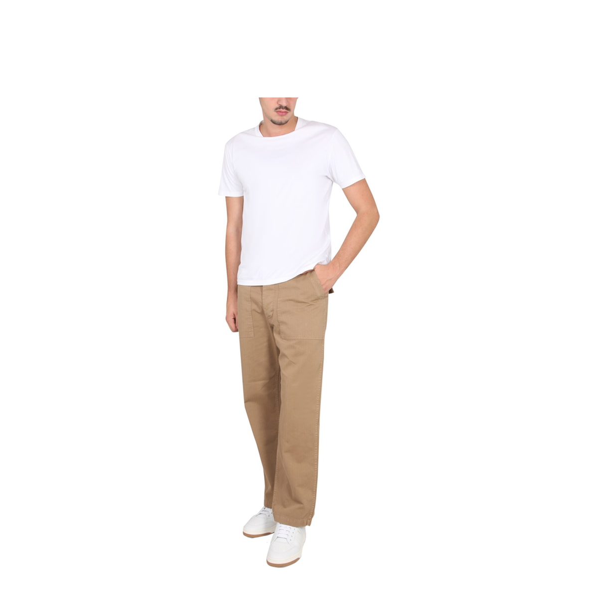 MAYFEYR - EAST HARBOUR SURPLUS - Pants Texas - TEXAS41BEIGE