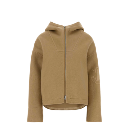 Felted Sportswear Hooded Jacket