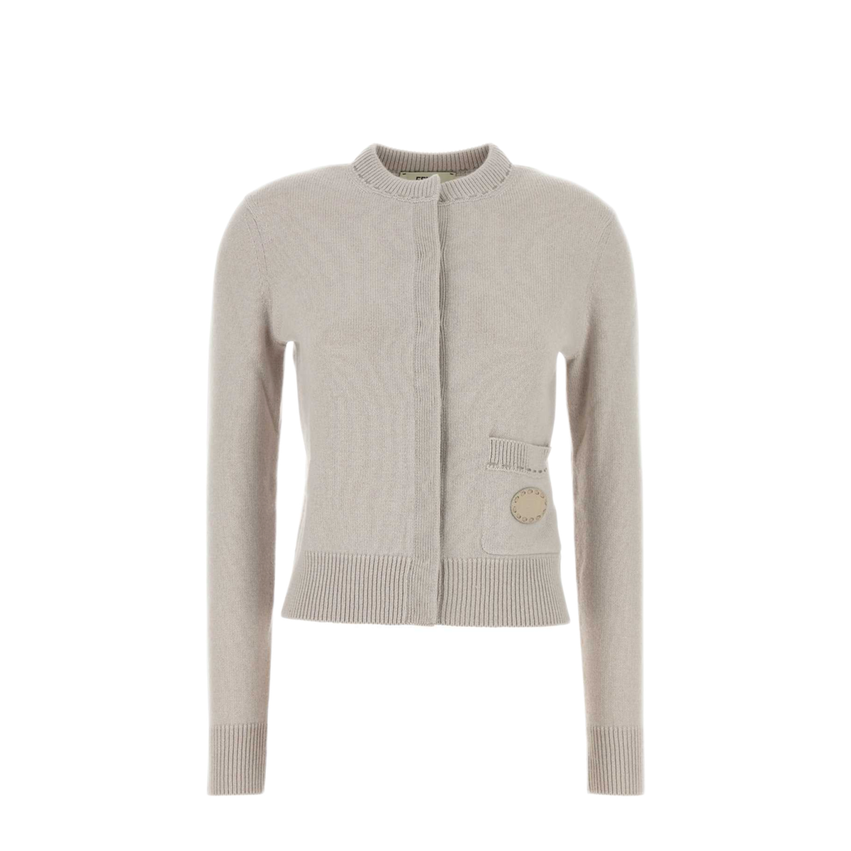 MAYFEYR - Fendi - Cappuccino Cashmere Cardigan - FZE521AUHQF16A8