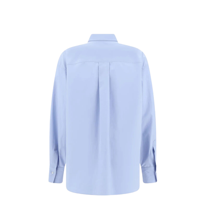 MAYFEYR - Brunello Cucinelli - Shiny Detail Cotton Shirt With Pocket - MH772MY516