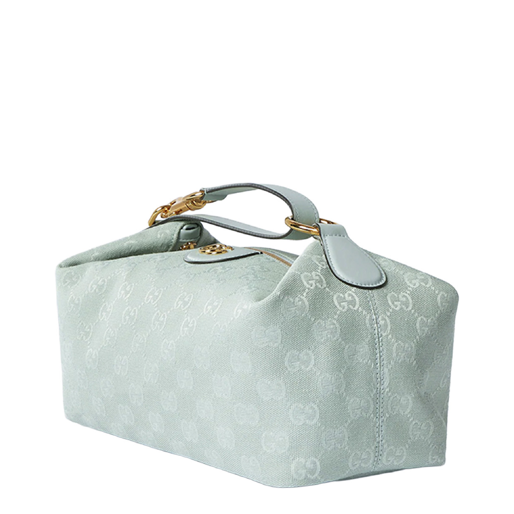 Vanity Medium Canvas Handbag - Blue