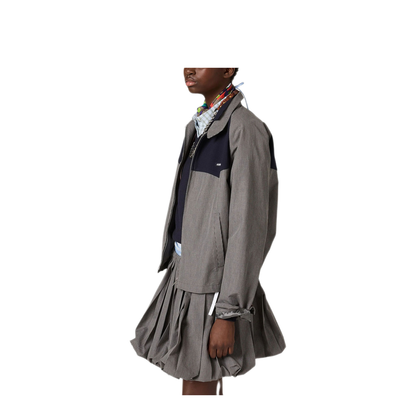 MAYFEYR - MIUMIU - Gingham Check Blouson Jacket - ML1501SOOO19OSF0031