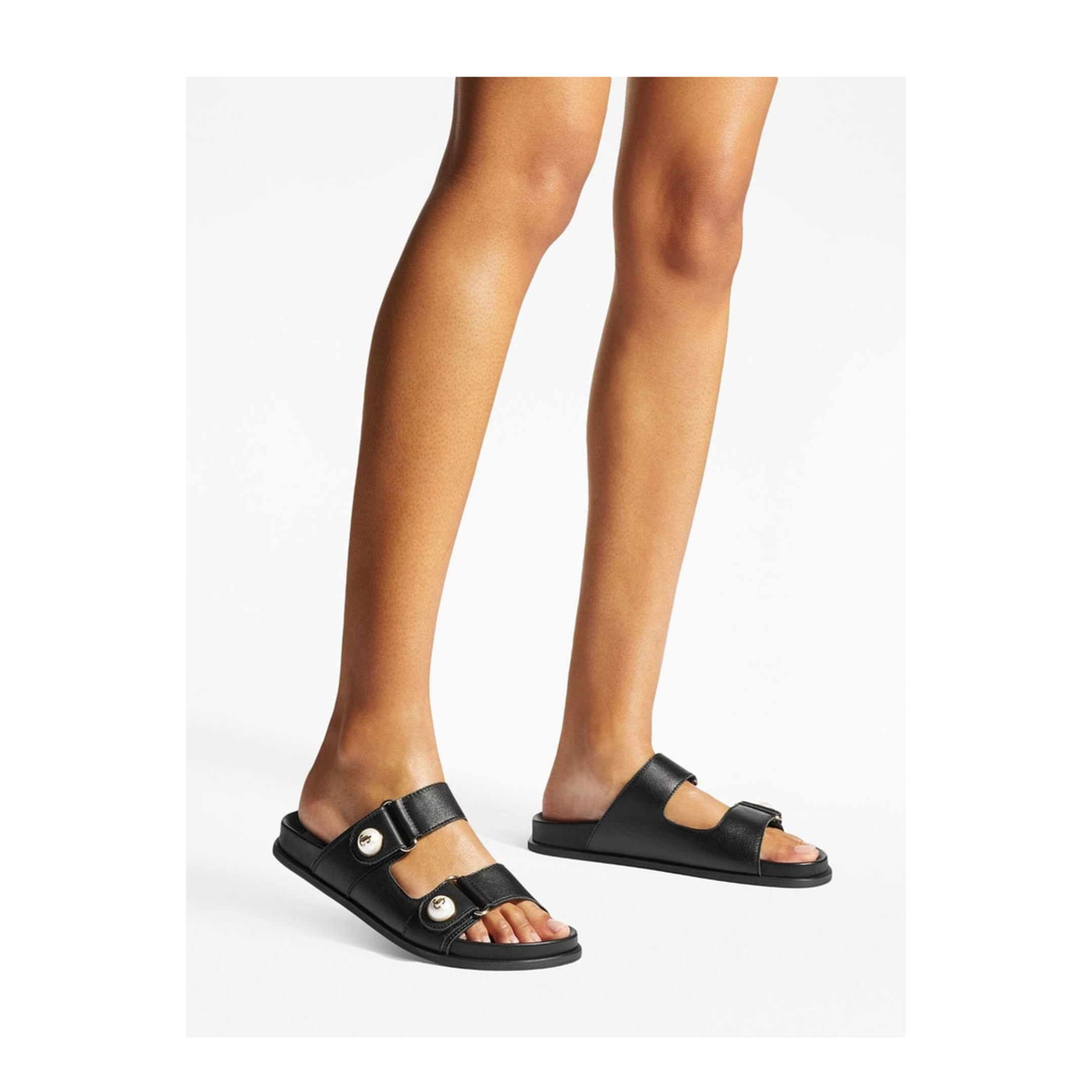 MAYFEYR - Jimmy Choo - Sandals Black - FAYENCESANDALSQMBLACK
