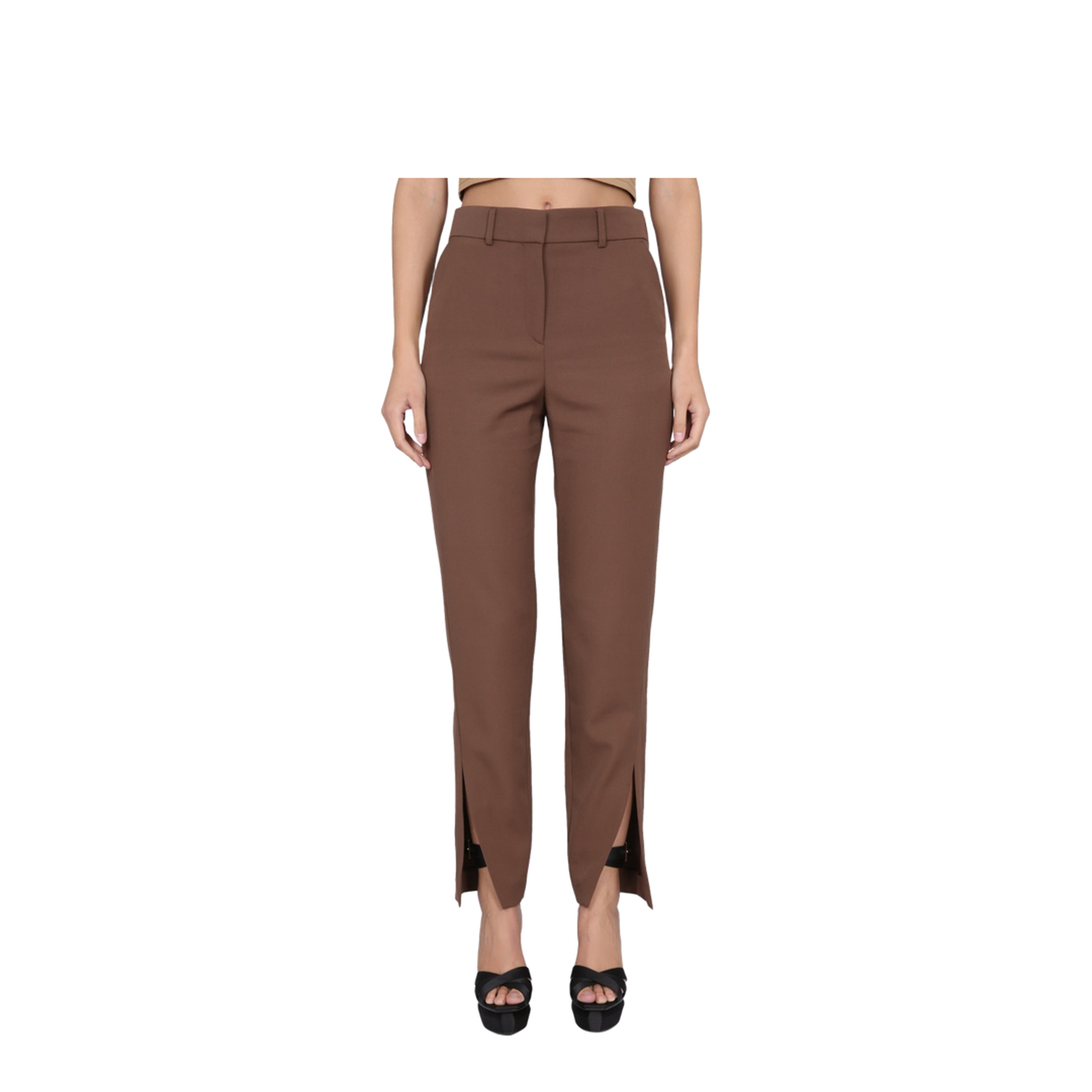 Wool Pants Brown