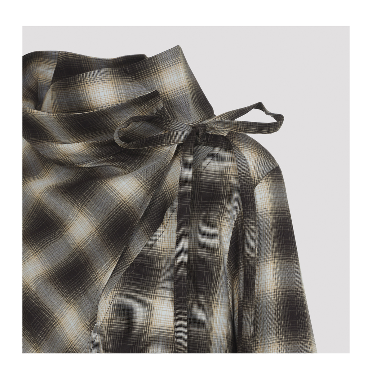 MAYFEYR - CO - Brown Multi Workwear Shirt - 2728SMTP204