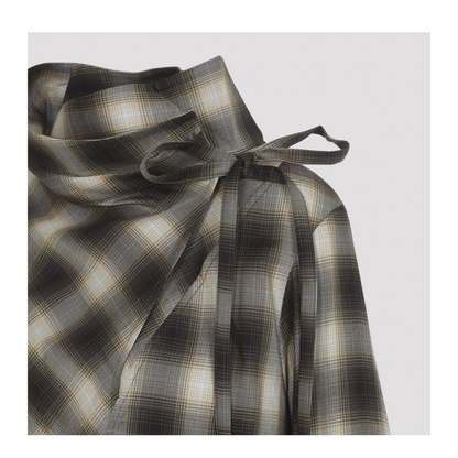 MAYFEYR - CO - Brown Multi Workwear Shirt - 2728SMTP204