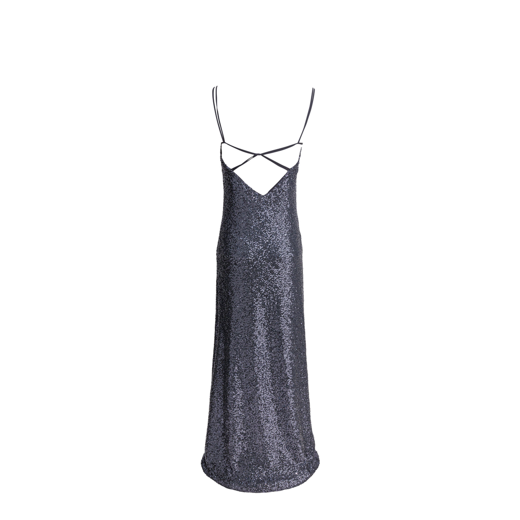 MAYFEYR - Semper - Long Sequined Dress - 42584404PIOMBO