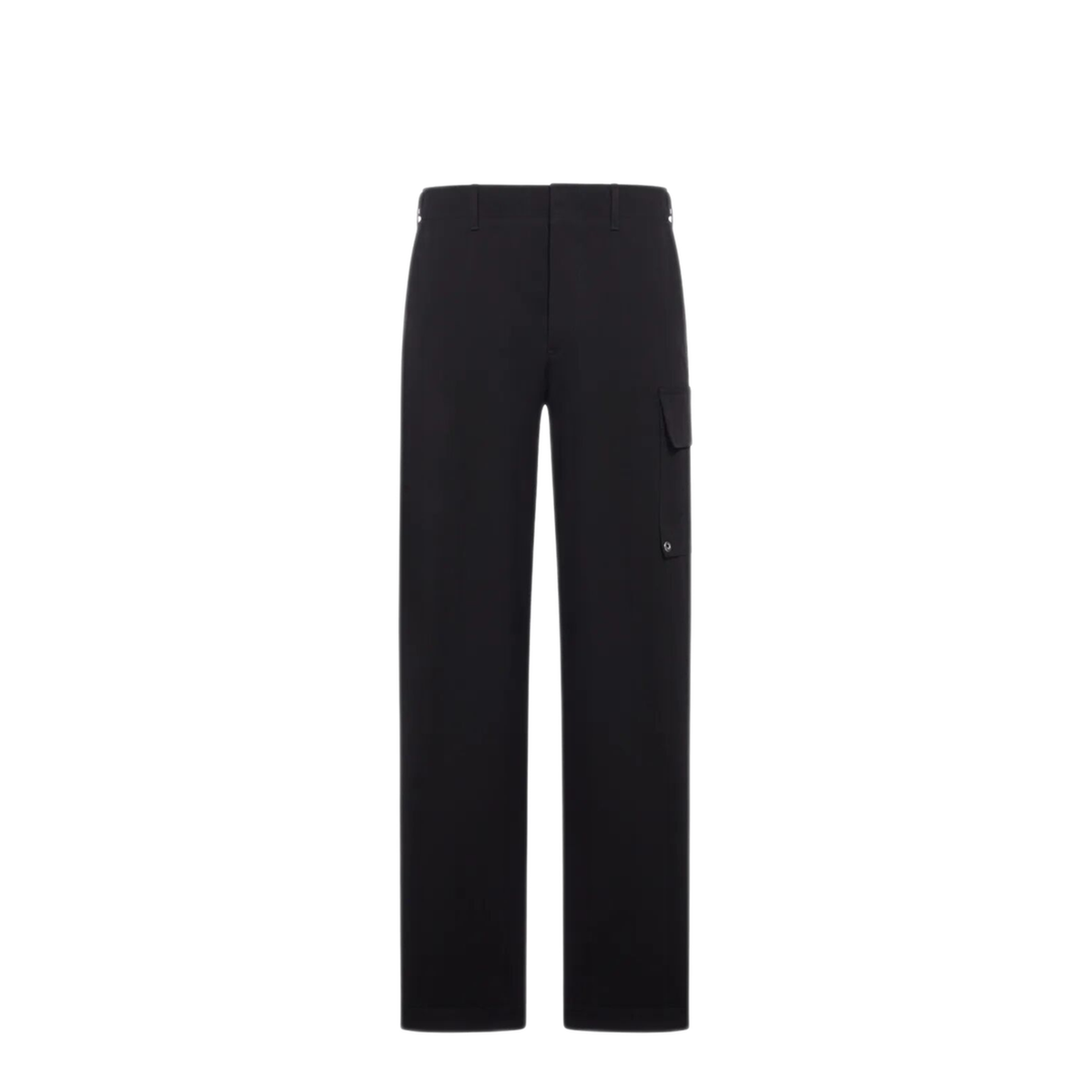 Black Gabardine Trousers