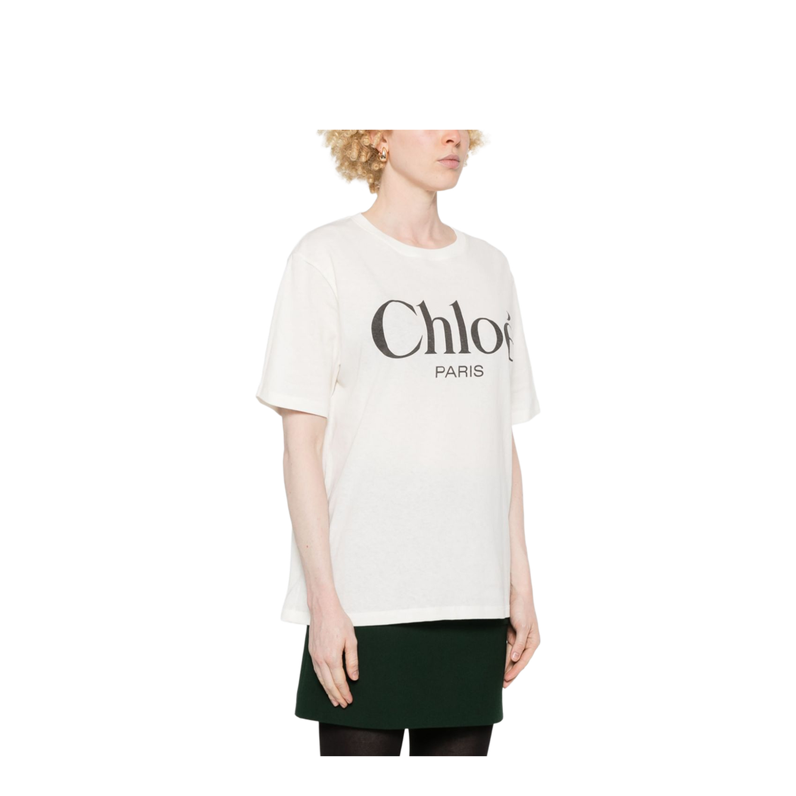 Oversized Cotton Jersey Logo T-Shirt