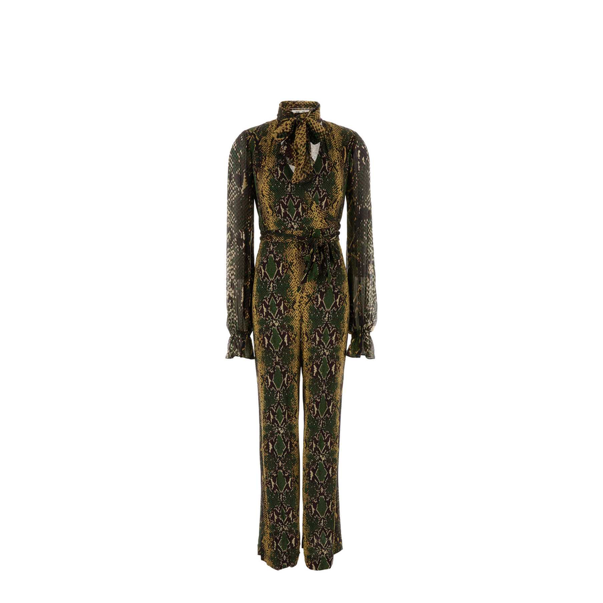 MAYFEYR - DIANE von FURSTENBERG - Printed Jersey Lucia Jumpsuit - U025CSEMCYMYGTSEMCY