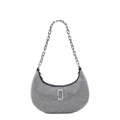 The Rhinestone Small Curve Shoulder Bag